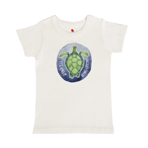 finn and emma graphic tee - turtle