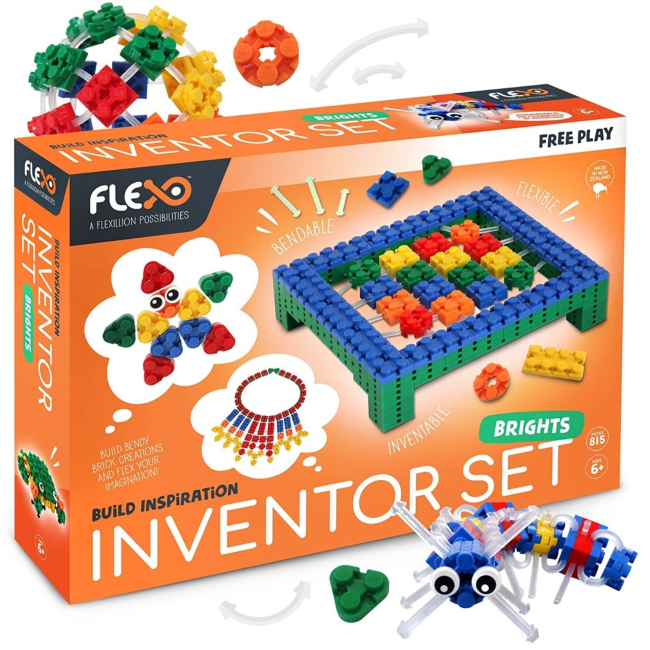 flexo free play inventor set brights