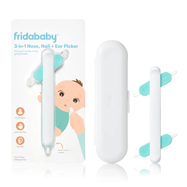 fridababy 3 in 1 nose nail + ear picker