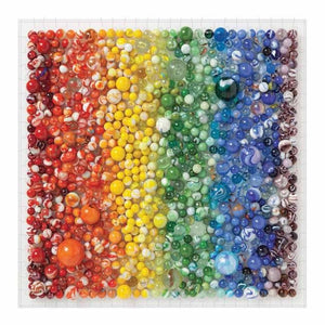 galison rainbow marbles 500 piece puzzle