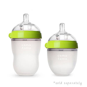 Comotomo Natural Feel Bottle - Green