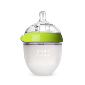 Comotomo Natural Feel Bottle - Green