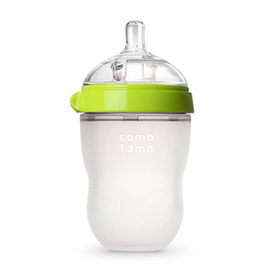 Comotomo Natural Feel Bottle - Green