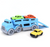 green toys car carrier truck