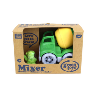 green toys construction truck - mixer
