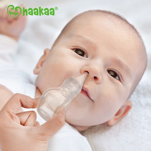 haakaa nasal easy-squeezy silicone bulb syringe 0m+