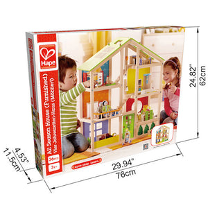 hape toys all season house (furnished)