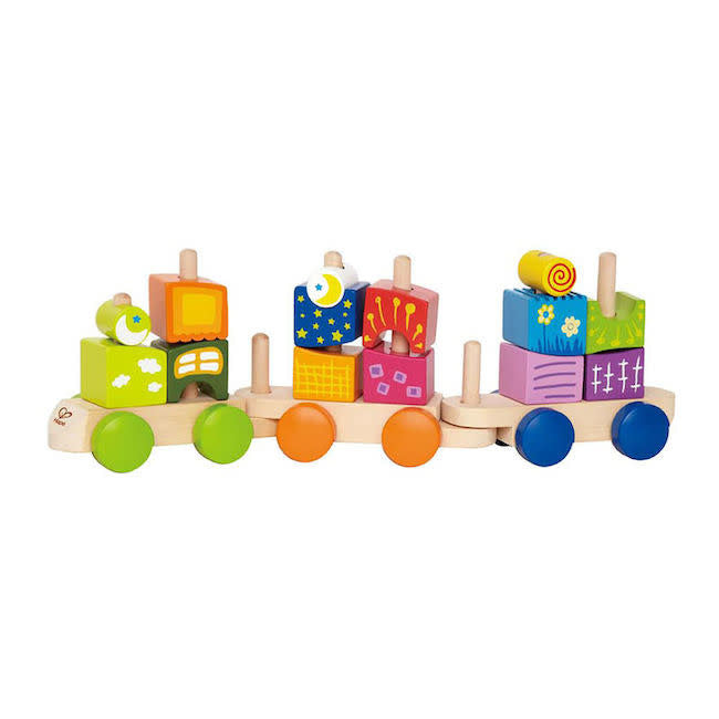 hape toys fantasia blocks train