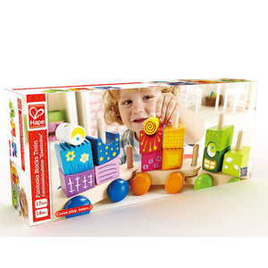 hape toys fantasia blocks train