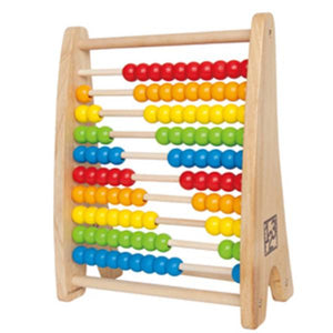 hape toys rainbow bead abacus