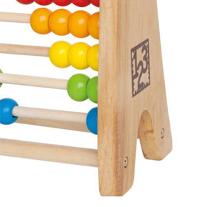 hape toys rainbow bead abacus