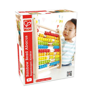 hape toys rainbow bead abacus