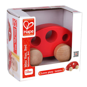 Hape Toys Red Mini Van