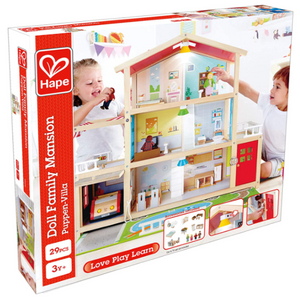 hape toys doll family mansion