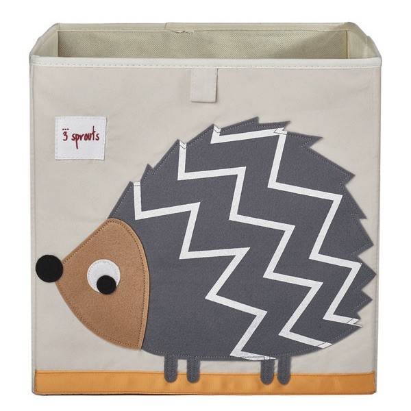 3 sprouts storage box - hedgehog