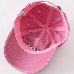 honeydew mini baseball cap - pink