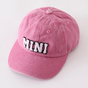 honeydew mini baseball cap - pink