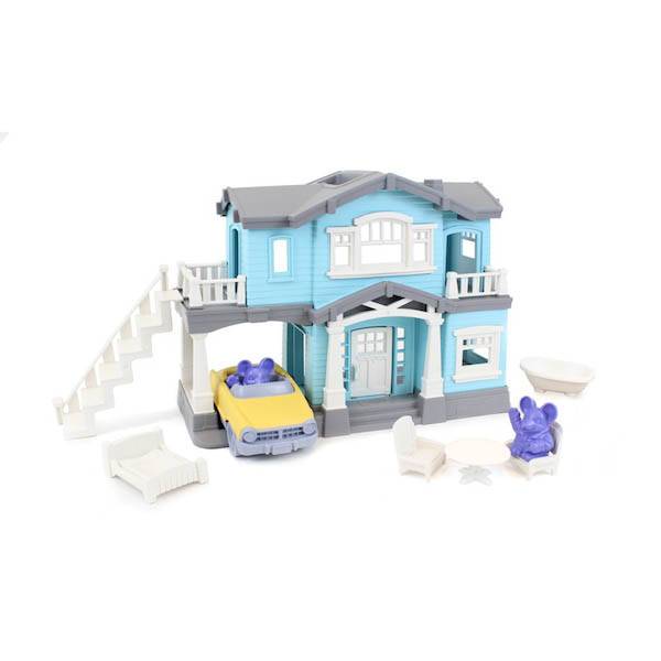 green toys house playset