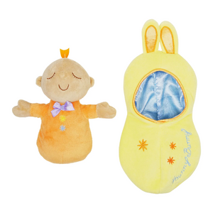manhattan toy snuggle pods hunny bunny - yellow