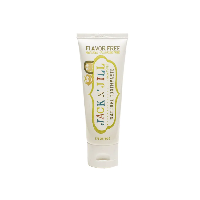 jack & jill natural toothpaste 50g - flavour free