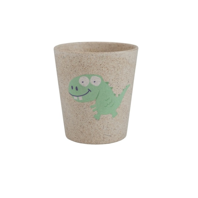 jack & jill bamboo rinse cup - dino