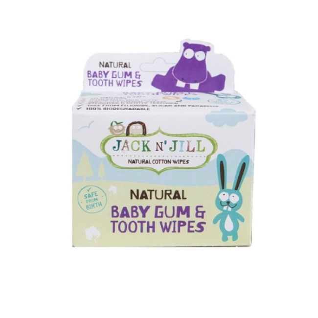 Jack & Jill Natural Baby Gum and Tooth Wipes