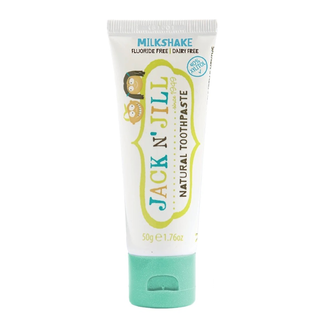 Jack & Jill Natural Toothpaste 50g - Milkshake