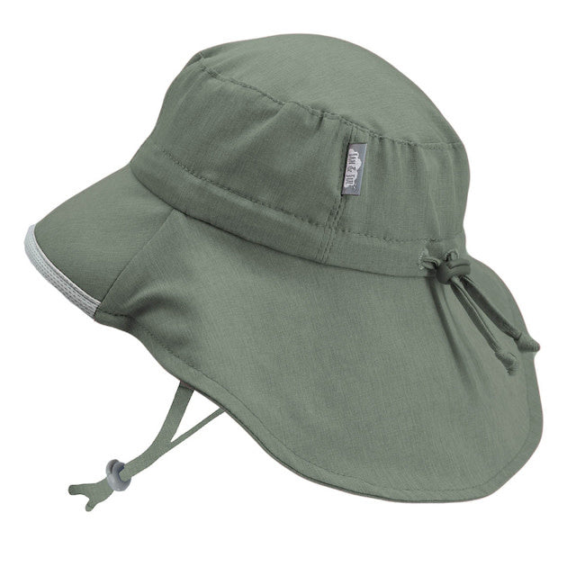 Jan + Jul Aqua Dry Adventure Sun Hat - Army Green