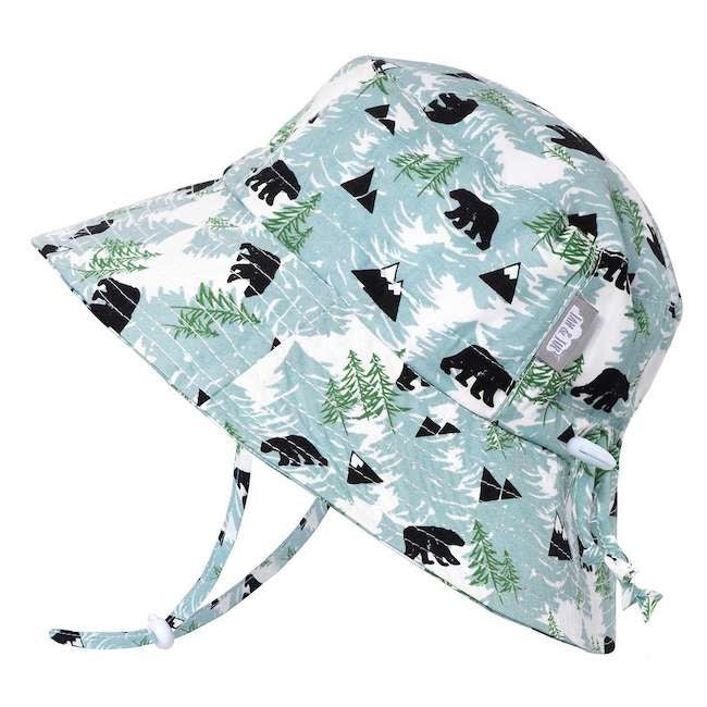 Jan + Jul Cotton Bucket Sun Hat - Bear