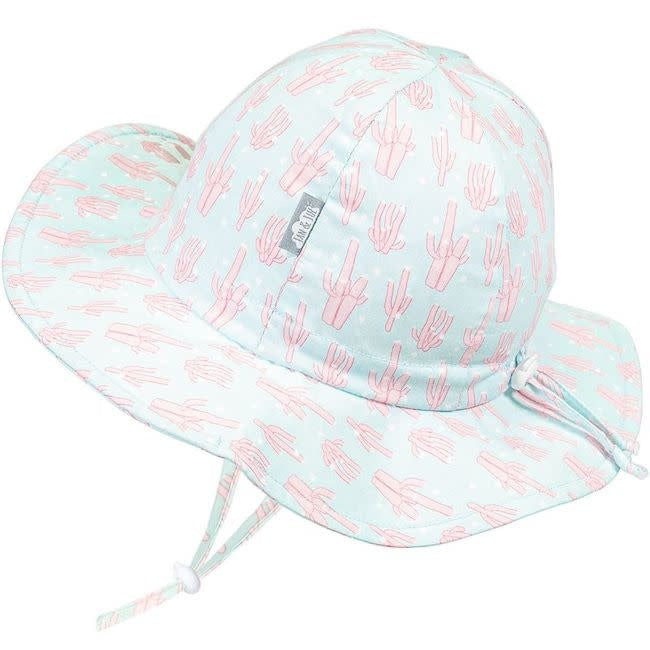 Jan + Jul Cotton Floppy Sun Hat - Coral