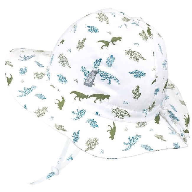 Jan + Jul Cotton Floppy Sun Hat - Dino