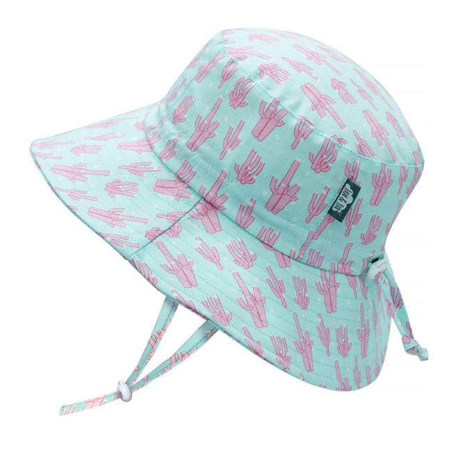 Jan + Jul Cotton Bucket Sun Hat - Coral