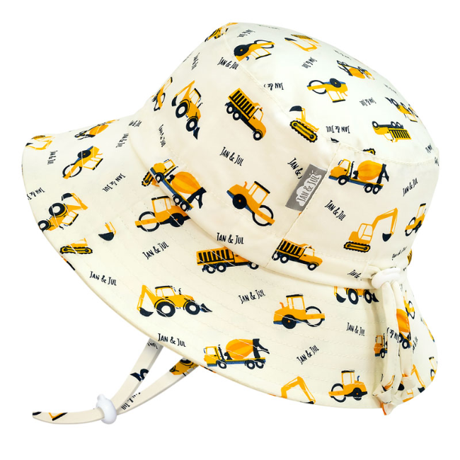 Jan + Jul Cotton Bucket Sun Hat - Little Diggers