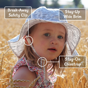 Jan + Jul Cotton Floppy Sun Hat - Giraffe