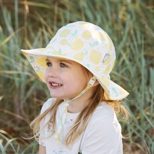 Jan and Jul Cotton Floppy Hat - Lemon Fresh