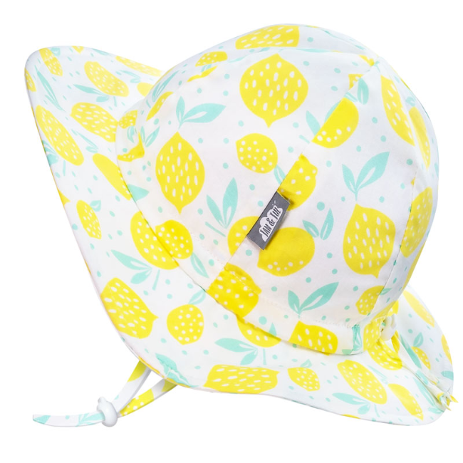 Jan and Jul Cotton Floppy Hat - Lemon Fresh