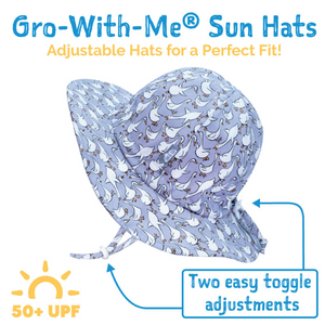 Jan + Jul Cotton Floppy Sun Hat - Lemons