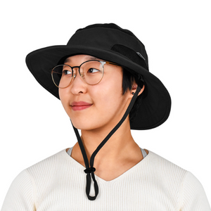 jan + jul adult jasper hat - black