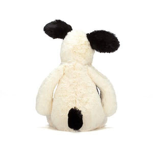 Jellycat Bashful Black + Cream Puppy - Medium