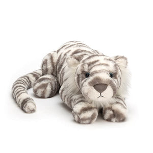 Jellycat Scrumptious Sacha Snow Tiger