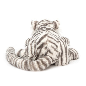 Jellycat Scrumptious Sacha Snow Tiger