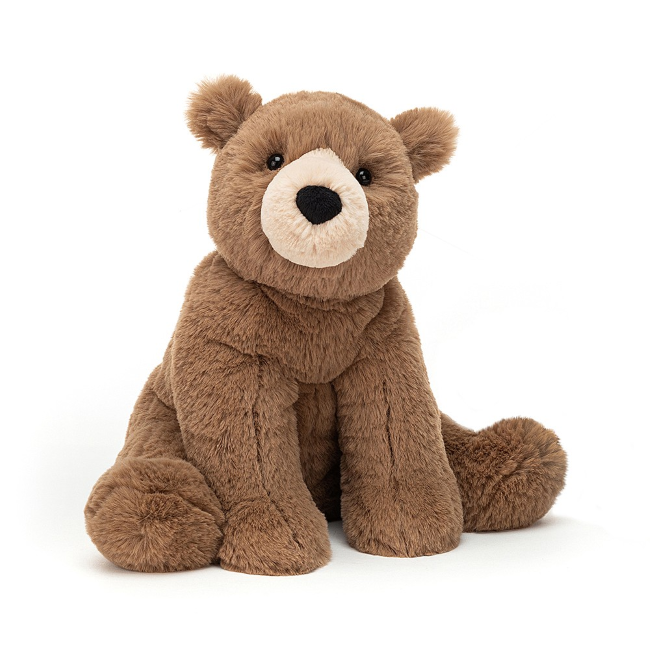 jellycat scrumptious woody bear - small