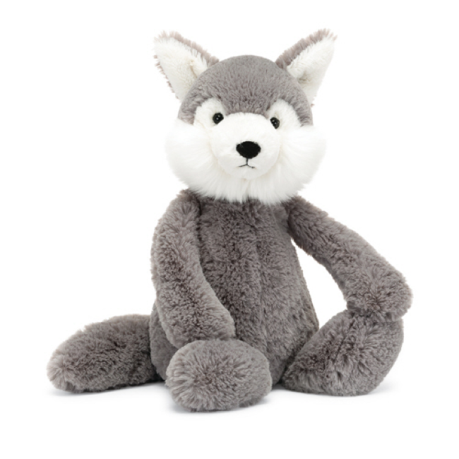jellycat bashful wolf - medium