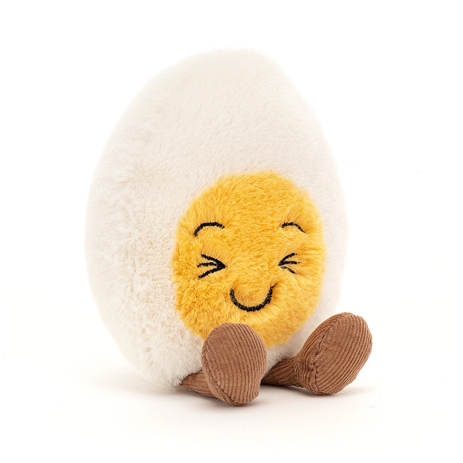 jellycat amuseables boiled egg laughing - small