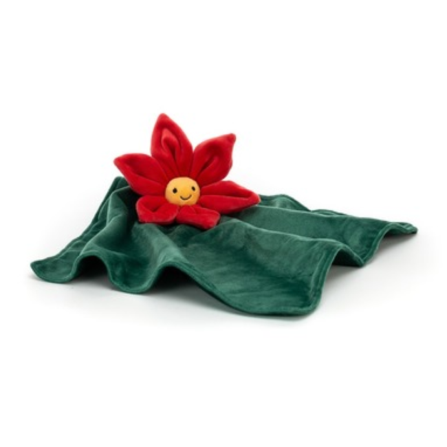 jellycat fleury poinsettia soother