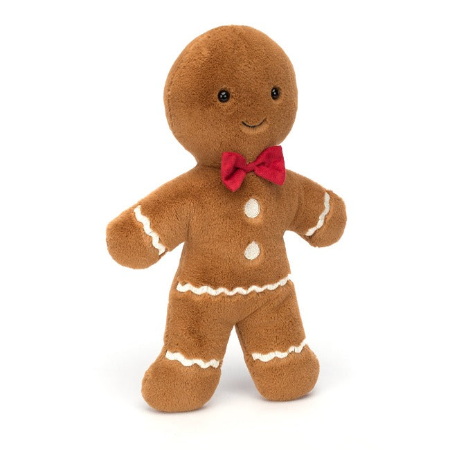 jellycat jolly gingerbread fred - huge
