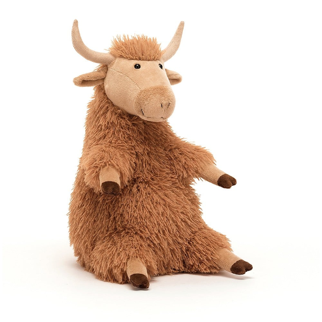 jellycat mad menagerie herbie highland cow