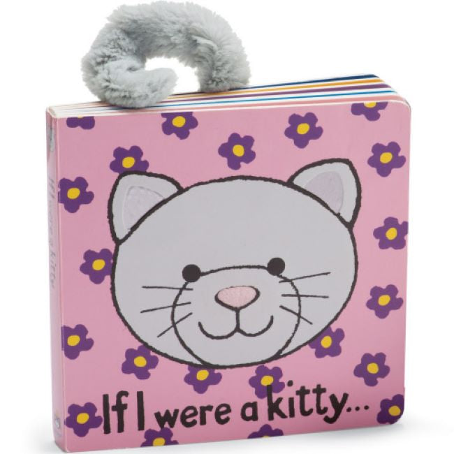 jellycat if i were a kitty (grey) board book