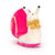 jellycat escarfgot snail - pink