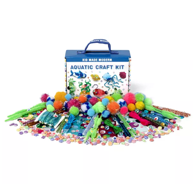 kid made modern smarts & crafts aquatic array craft kit